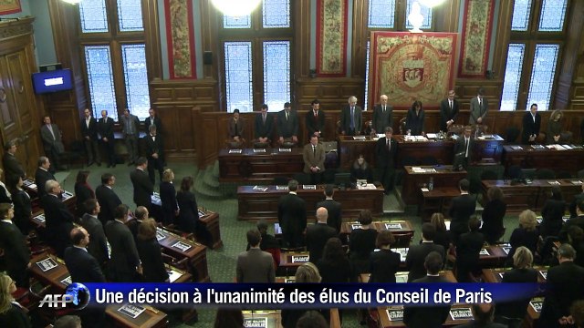 Charlie Hebdo fait citoyen d'honneur de la ville de Paris