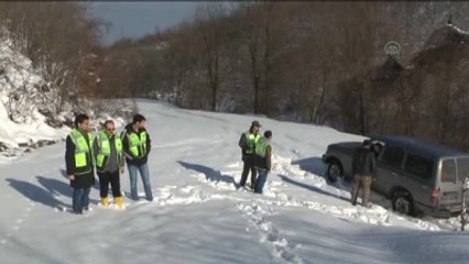 Yalova'da Yaban Hayvanları İçin Doğaya Yem Bırakıldı
