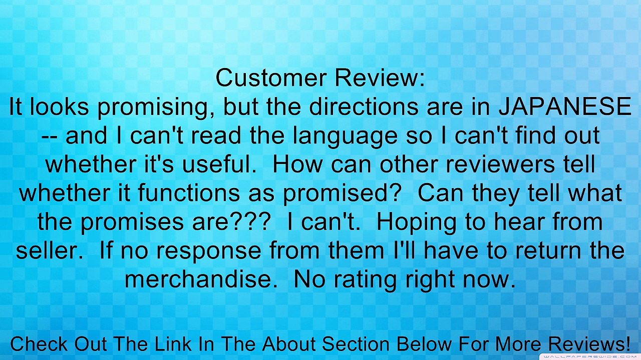 Japanese Reflexology Foot Massager with Nubs (Green) Review