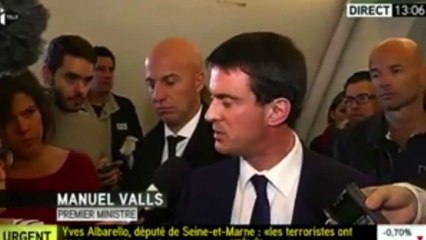 Arsenal anti-terroriste: "Il ne faut pas improviser" pour Manuel Valls