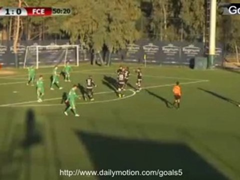 Uwe Moehrle Goal Werder Bremen 1 - 1 Energie Cottbus Friendly Match 9-1-2015