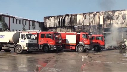 Mobilya Fabrikasında Yangın
