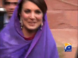 Reham khan on media after marriage.
