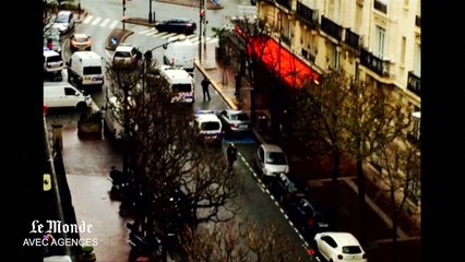 Images amateurs des opérations de police porte de Vincennes