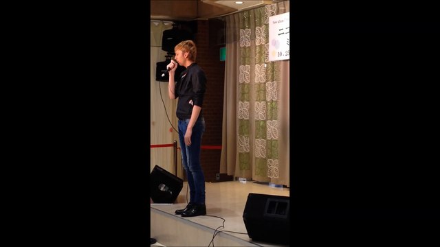 Nicholas Edwards 「My First Love Song MC」 at NiTTOH MALL KUMAGAYA