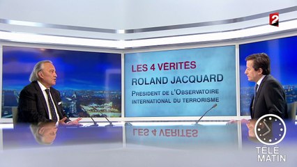 Les 4 Vérités : Roland Jacquard dénonce "un terrorisme de masse"