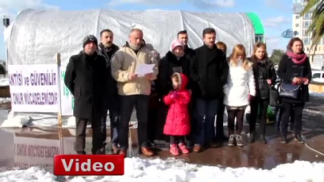 Taşeron İşçilerinin Eylemine Ailelerinden Destek Geldi