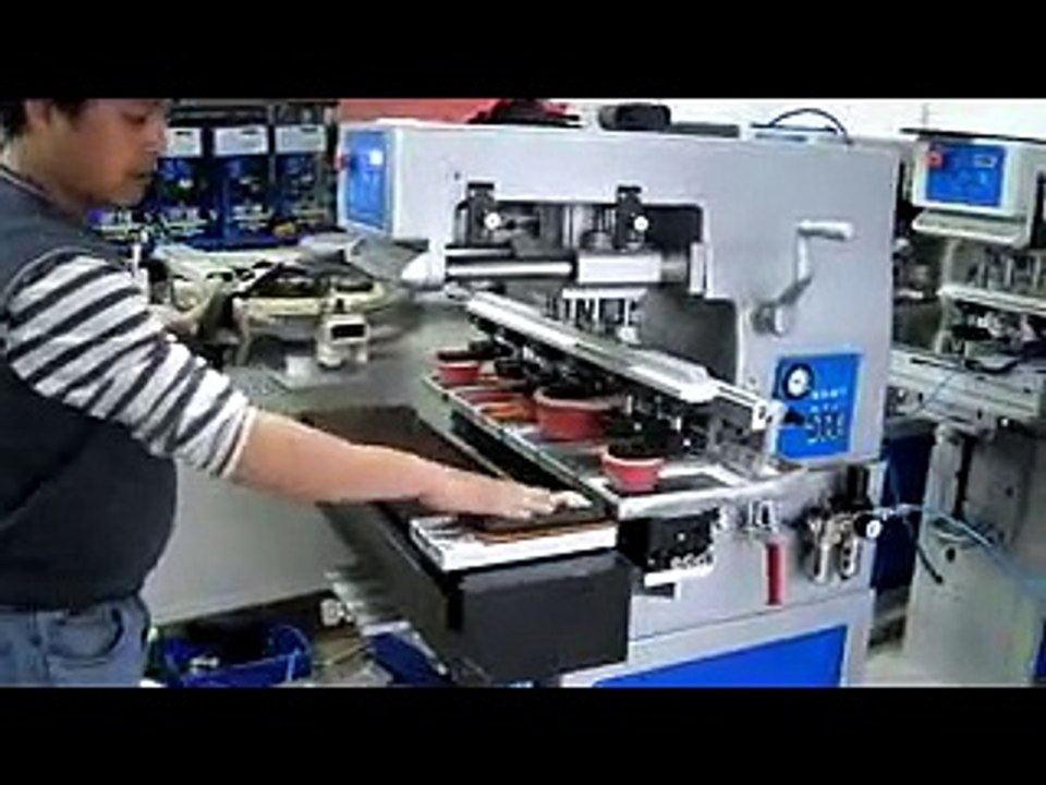 Six Color Pad Printer 6 Color Pad Printing Machine