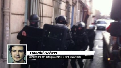 Video herunterladen: Prise d'otages à Porte de Vincennes : 