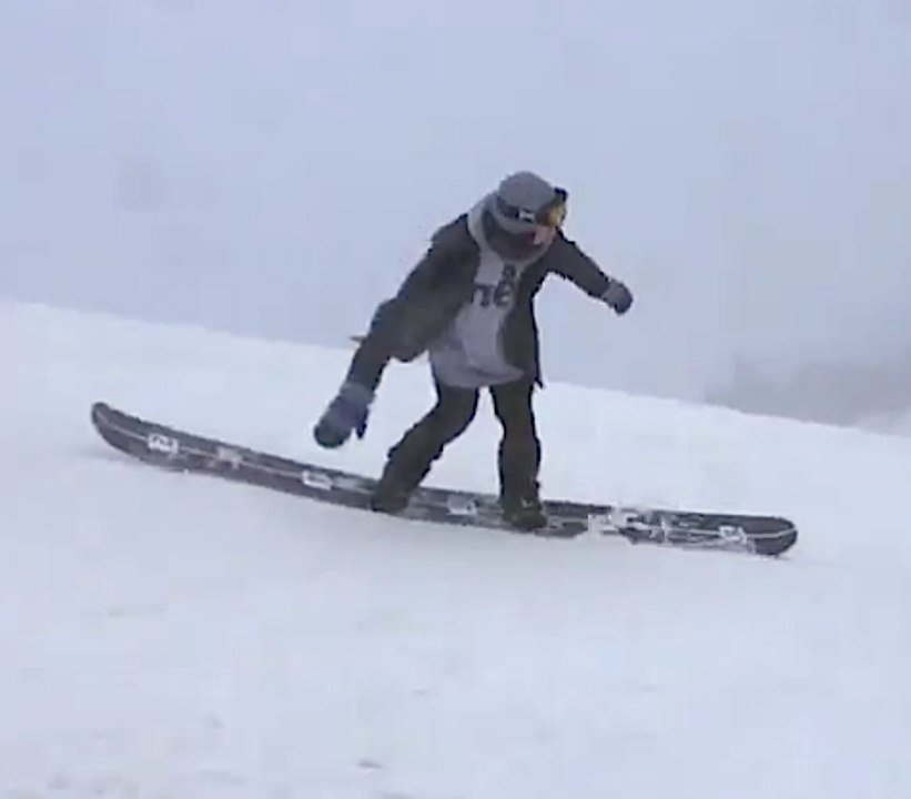 Longest snowboard rider Vidéo Dailymotion