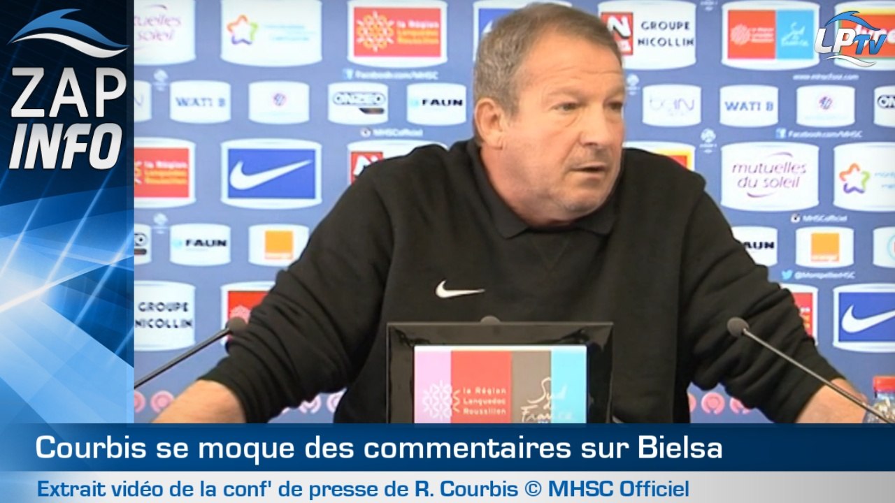 Zap : Courbis ironise sur Bielsa