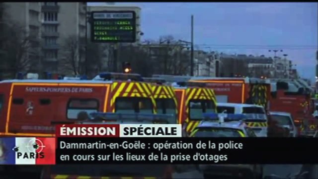 Prise d'otage Hyper Casher : L'assaut en direct Porte de Vincennes