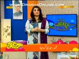 Javeria Saud Tells About his accident First time in live show