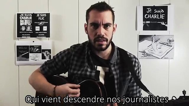 JB Bullet rend un hommage poignant à Charlie Hebdo via une chanson touchante !
