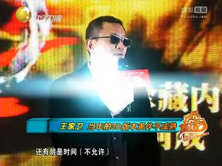 20150110 欢乐集结号 王家卫拍3D版就是我们的初衷