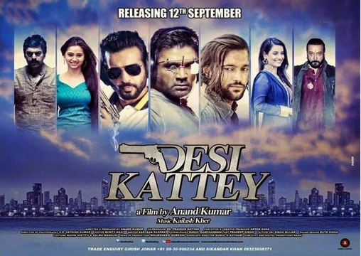 DESI KATTEY Bollywood Movie TRAILER Suniel Shetty Jay Bhanushali Sasha Agha Akhil Kapur