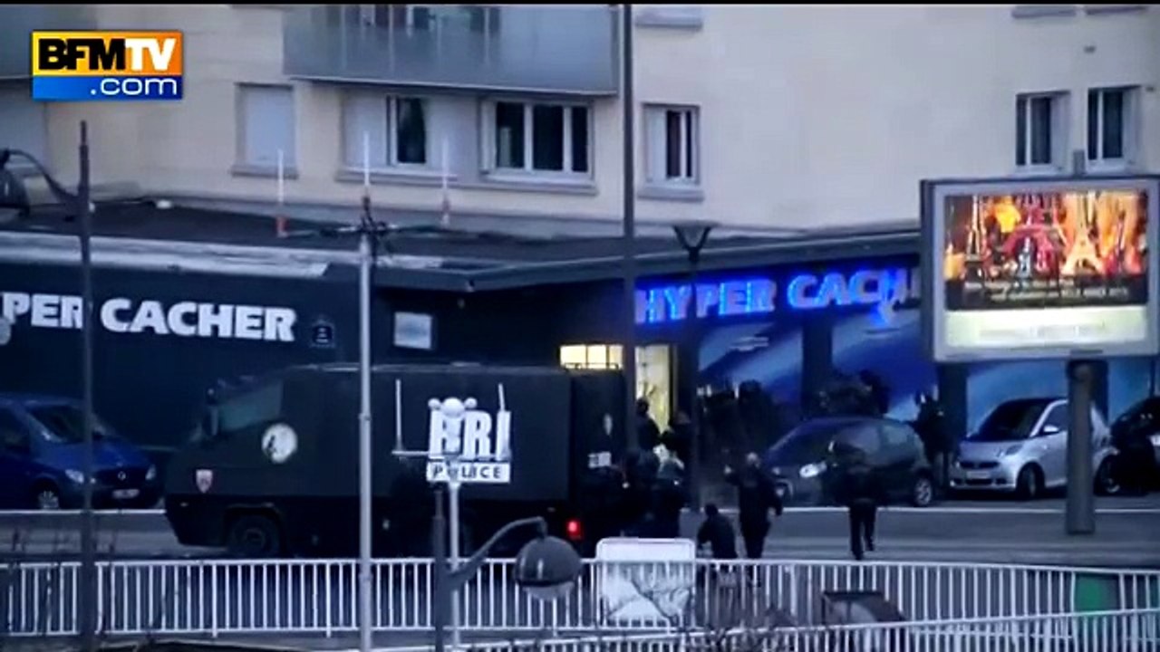 Assaut Porte de Vincennes à Paris le 09 Janvier 2015