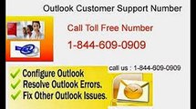 1-844-609-0909 (Toll Free) Outlook Customer Support Number, outlook customer support