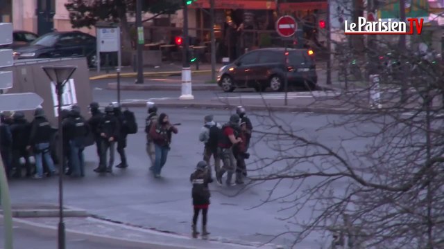 Les images de l'assaut final porte de Vincennes