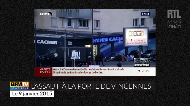 VIDÉO ZAPPEUR - L'assaut à Porte de Vincennes