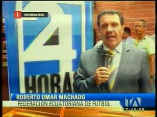 Chiriboga acató Acción de Protección y no instaló Congreso de Fútbol