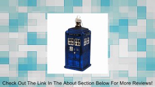 Kurt Adler 4-1/4-Inch Doctor Who Tardis Figural Ornament Review