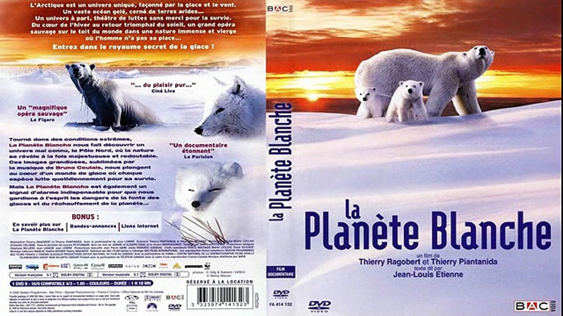 Docuumentaire Du Film La Planète Blanche - 