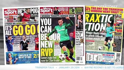 Transfer Talk - Draxler to Arsenal Kroos to Man Utd