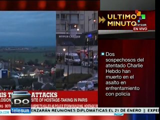 Dos atacantes a Charlie Hebdo, muertos en enfrentamiento