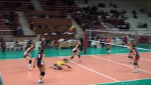 Voleybol - Romanya, Macaristan'ı 3-0 Yendi