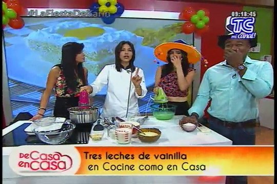 De Casa En Casa - Receta de postre Tres Leches