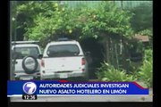 OIJ no tiene sospechosos de asaltos a hotel en Limón