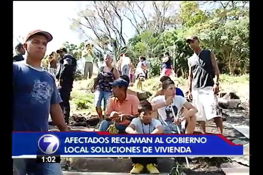 Familias desalojadas en Bajo los Anonos pedían solución desde hace tres