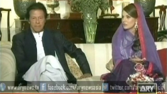 Khara Sach with Imran Khan and Reham Khan After Marriage - 9 January 2015