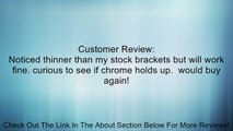 FORD SMALL BLOCK OEM STYLE ALTERNATOR BRACKET SET - CHROME Review