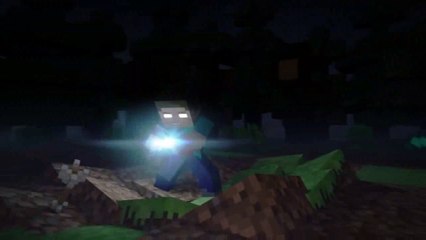 Notch vs Herobrine   Minecraft Fight Animation
