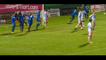 Goal Ndoh - Niort 1-1 GFC Ajaccio - 09-01-2015