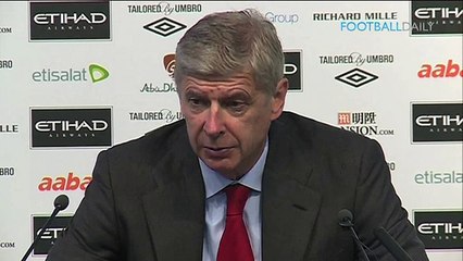 Manchester City 1-1 Arsenal - Wenger and Mancini Post Match
