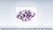60ct Lavender Purple Shatterproof 4-Finish Christmas Ball Ornaments 2.5