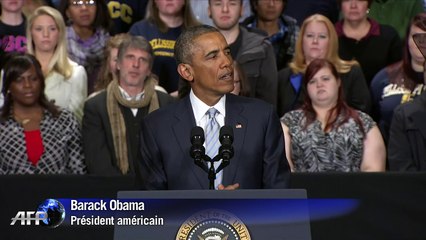 Barack Obama aux Français: "les Etats-Unis sont à vos côtés"