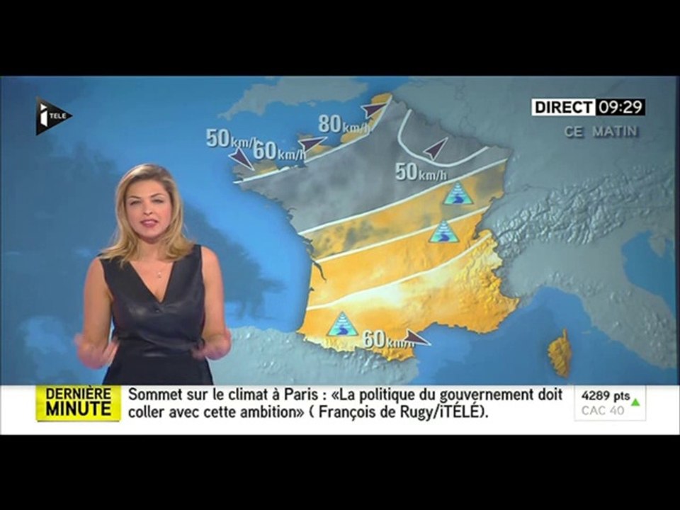 2015 01 02 - ELEONORE BOCCARA - ITELE - LA METEO