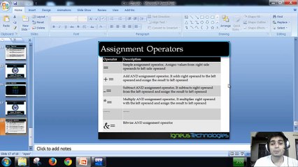 Assignment operations on C++ programming