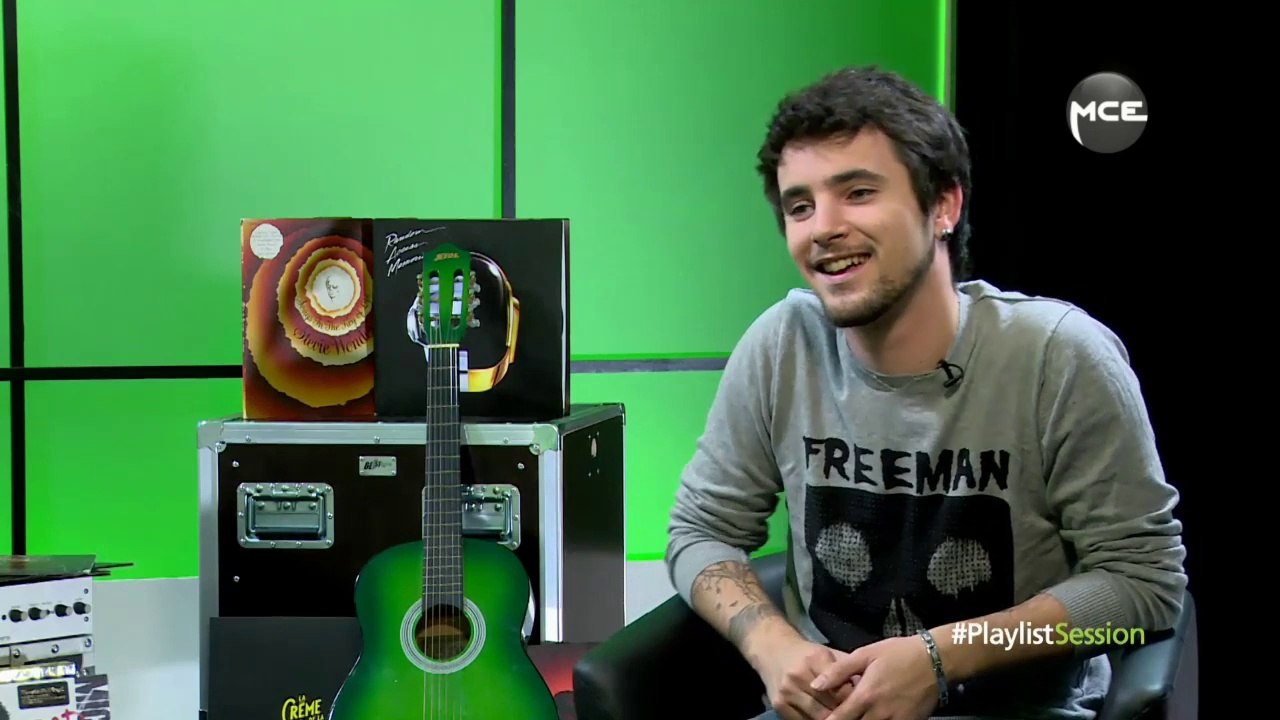 Interview de Louis Delort dans PlaylistSession sur MCE le 7 janvier 2015