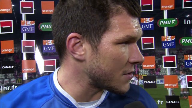 TOP14 - Stade Français-Castres: Interview Rémy Grosso (CAS) - J16 - Saison 2014/2015