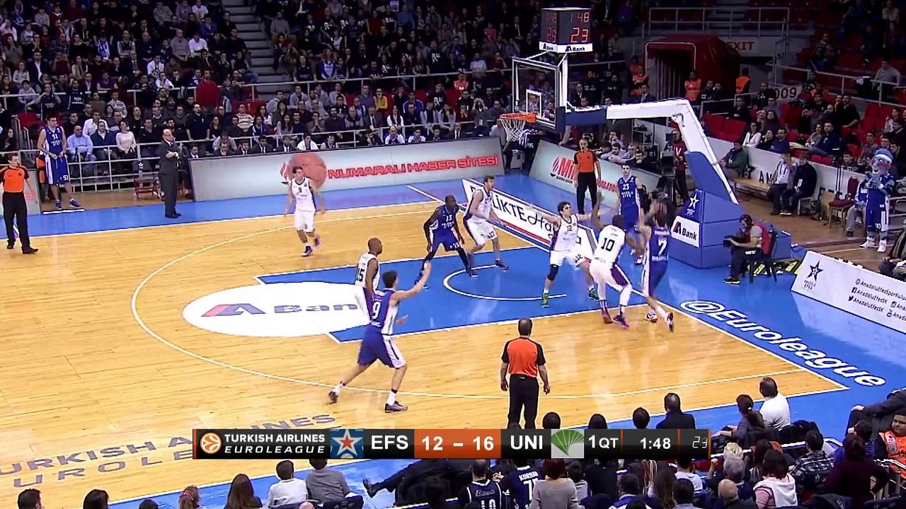 Highlights: Anadolu Efes Istanbul-Unicaja Malaga