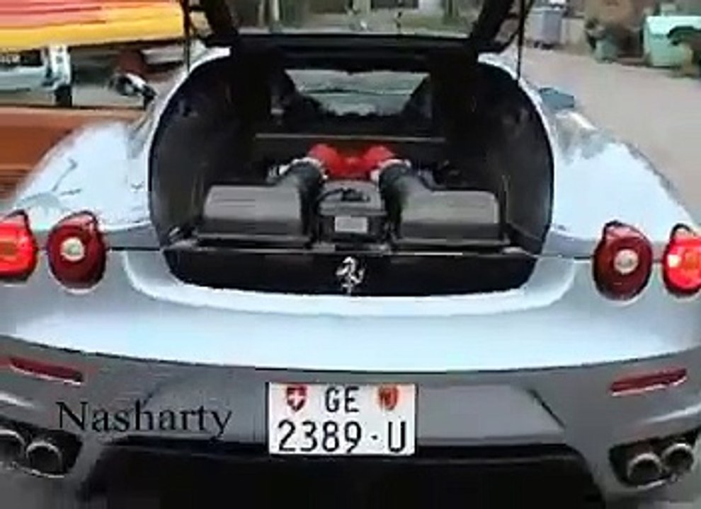 Au volant d'une Ferrari F430