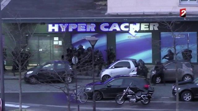 Prise d'otages à Vincennes : l'hyper Cacher pris d'assaut par le RAID