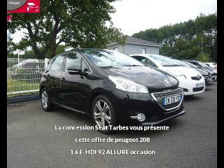Annonce peugeot 208 1.6 E-HDI 92 ALLURE