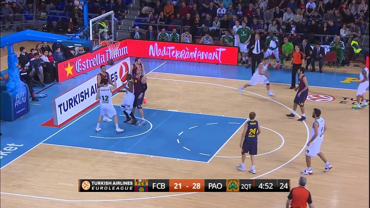 Top 16: Barcelona 80-76 Panathinaikos