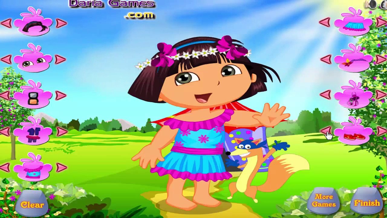 3 IN 1 Games_ Dora Adventure Dressup !! Dora And Boots Sleepwalking Adventure !! Dora At Beach